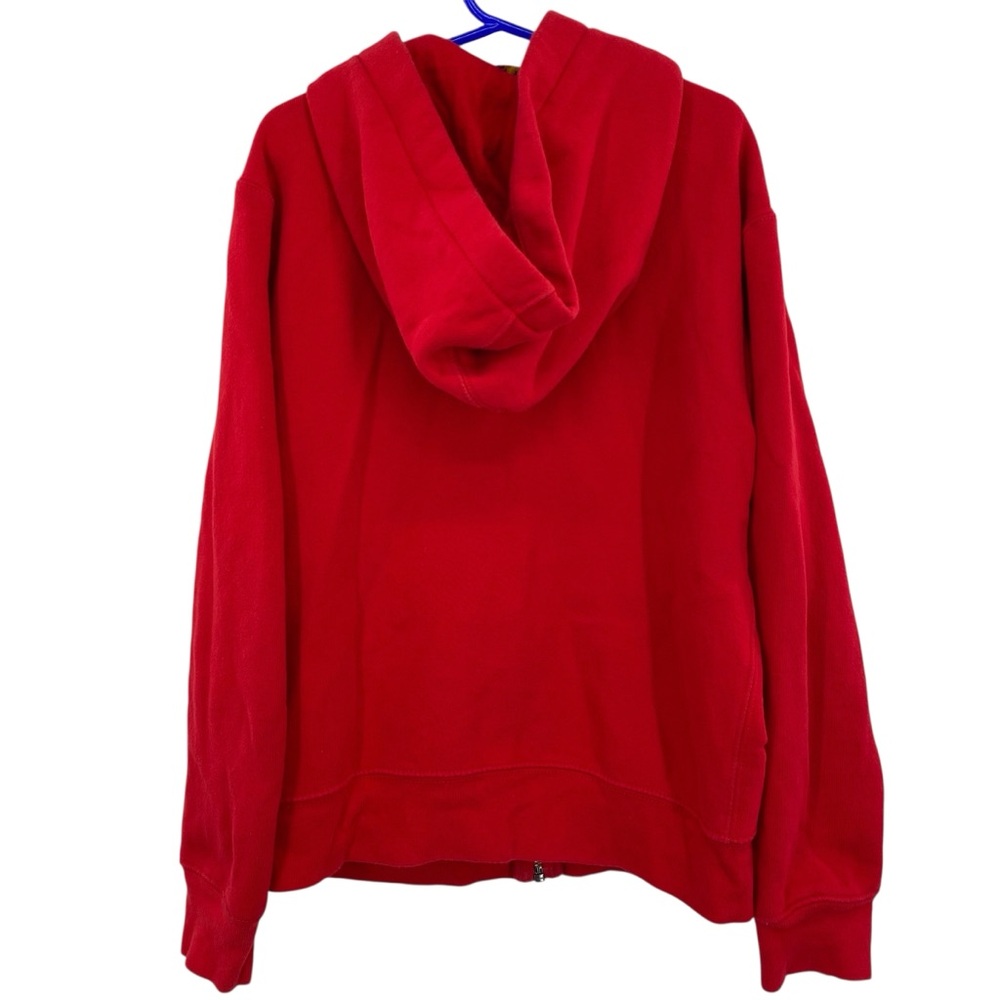 Polo Ralph Lauren Boys Red Hoodie Full Zip Sweatshirt - Picture 3 of 4